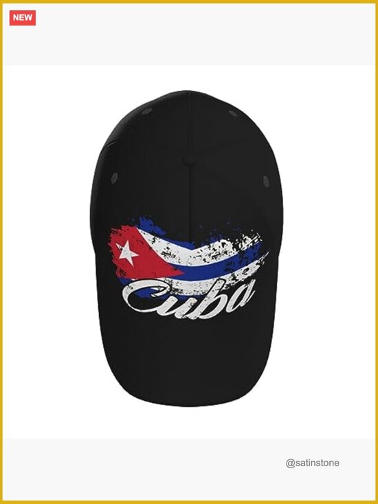 Adjustable Snapback Baseball Hat Polyester Flag Design Men Women main image 5